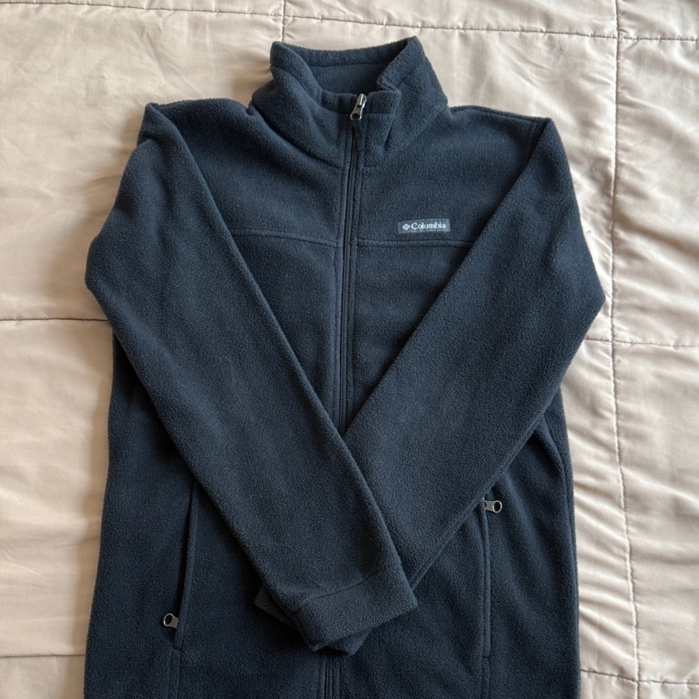Columbia Big Kids Black Fleece Jacket
